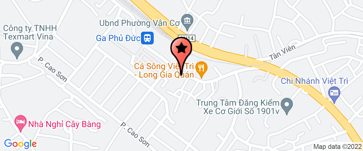 Bản đồ đến địa chỉ Công ty TNHH một thành viên Trường Thái
