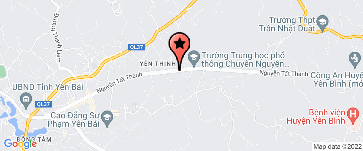 Map to Ngoc Minh Yb Company Limted