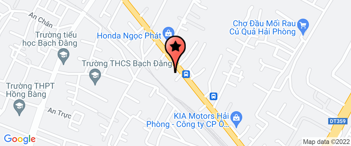 Map to Tam Nguyen Transport Service and Trading Development Company Limited