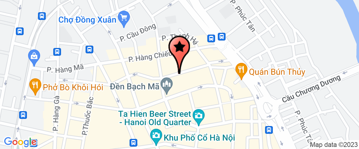 Bản đồ đến địa chỉ Công Ty TNHH Thương Mại Dịch Vụ Thành Trung Hà Nội