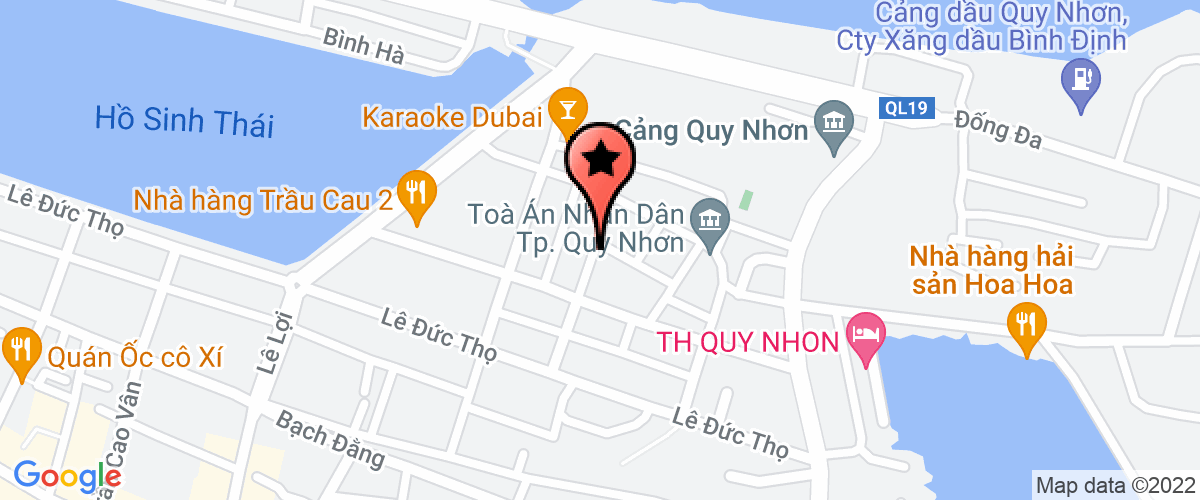 Map to Phu Anh Investment and Construction Joint Stock Company