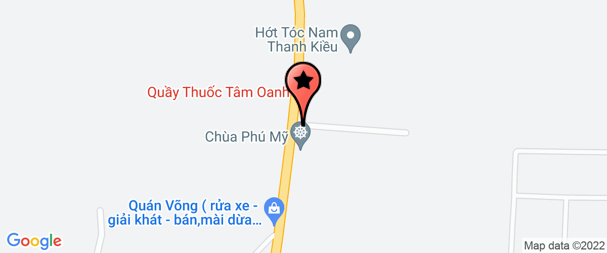Map to Thien Thanh Loc Gia Lai Investment Services General Joint Stock Company