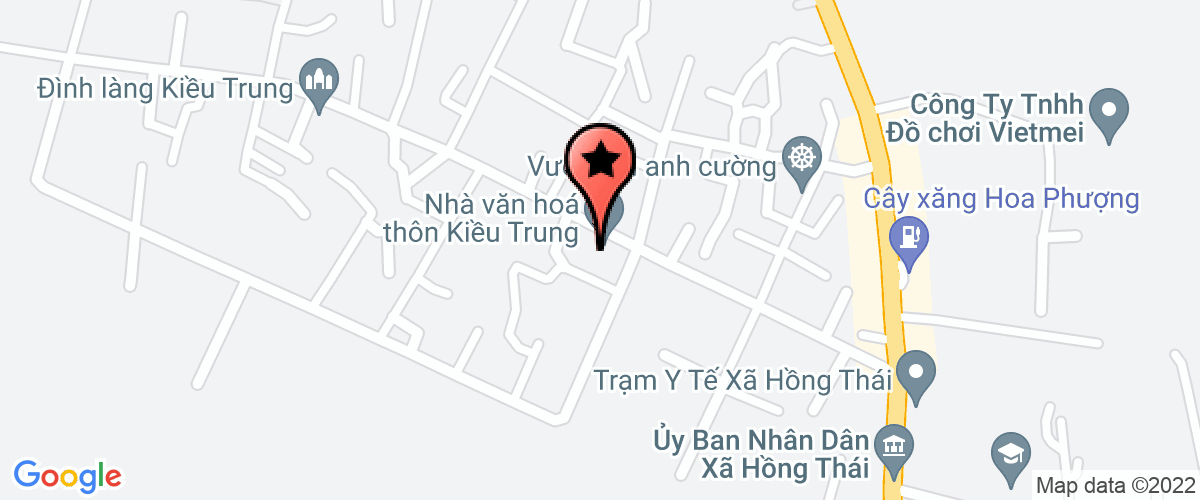 Bản đồ đến địa chỉ Uỷ ban nhân dân xã Hồng Thái