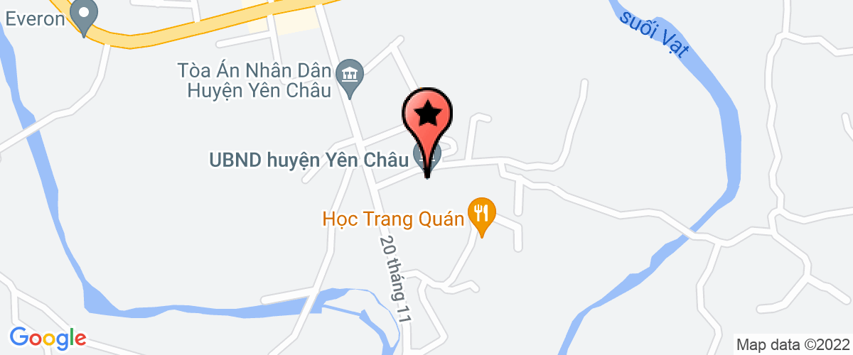 Bản đồ đến địa chỉ Chi cục thi hành án dân sự huyện Yên Châu