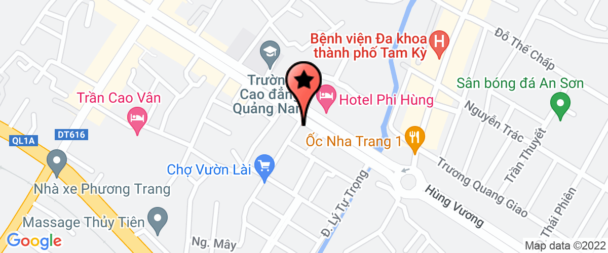 Bản đồ đến địa chỉ Công Ty TNHH Motel Thái Hoàng