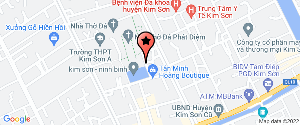 Map to Ninh Bình Import – Export and Investment Corporation