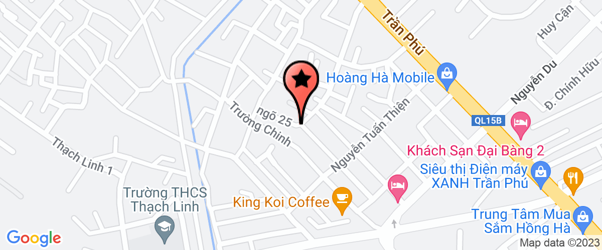 Bản đồ đến địa chỉ Công Ty TNHH Hqt Hà Tĩnh