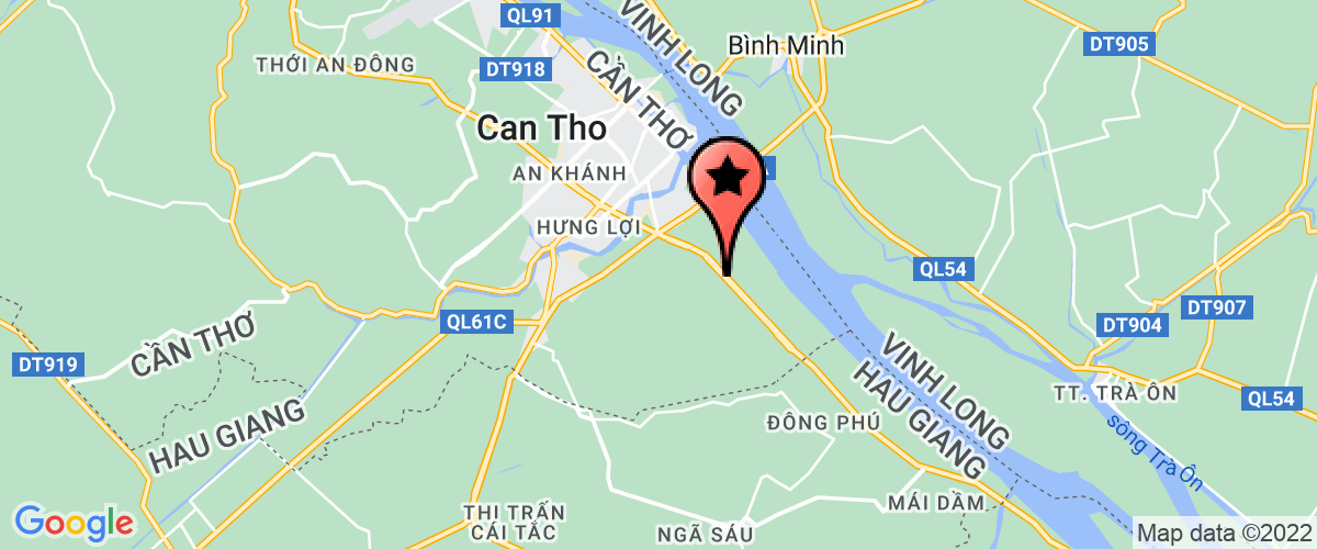 Bản đồ đến địa chỉ Công Ty TNHH Một Thành Viên Xây Dựng Thương Mại Sản Xuất Đá Granite Hùng Hậu