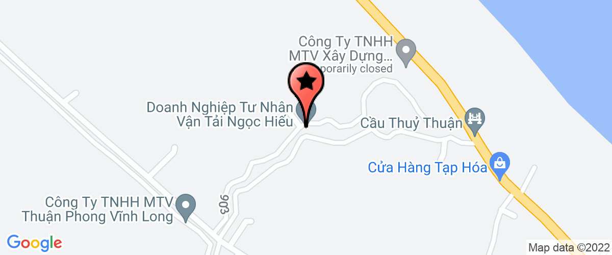 Map to Vinh Phuoc Garment Import Export Company Limited.
