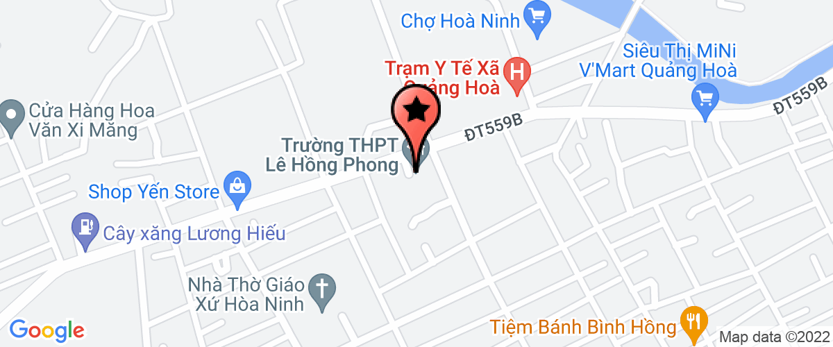 Bản đồ đến địa chỉ Công Ty TNHH Phong Nha Xavia