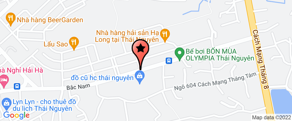 Bản đồ đến địa chỉ Công ty CP đầu tư APEC - Thái Nguyên