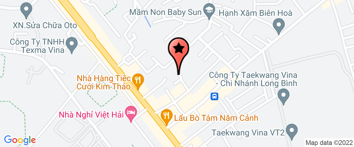 Bản đồ đến địa chỉ Công Ty Trách Nhiệm Hữu Hạn Điện Cơ - Điện Lạnh Tường Hùng