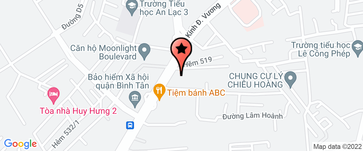 Bản đồ đến địa chỉ Ban Thanh Lý Tài Sản Quận Bình Tân