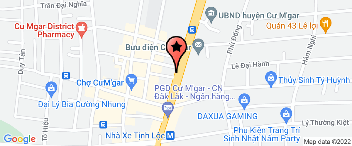 Bản đồ đến địa chỉ Công Ty TNHH Thương Mại Thái Ngà