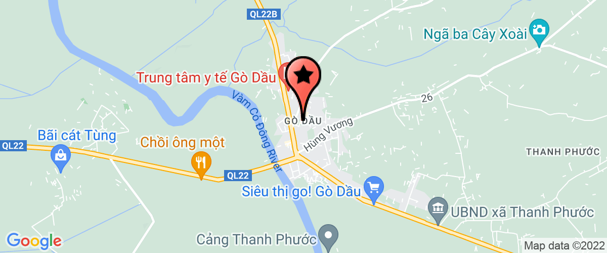 Bản đồ đến địa chỉ Ban bồi thường giải phóng mặt bằng huyện Gò Dầu