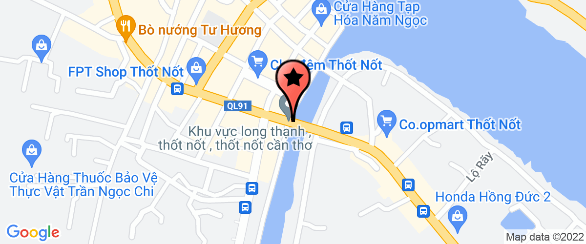 Map to Hung Huy Produce Trade Company Limited