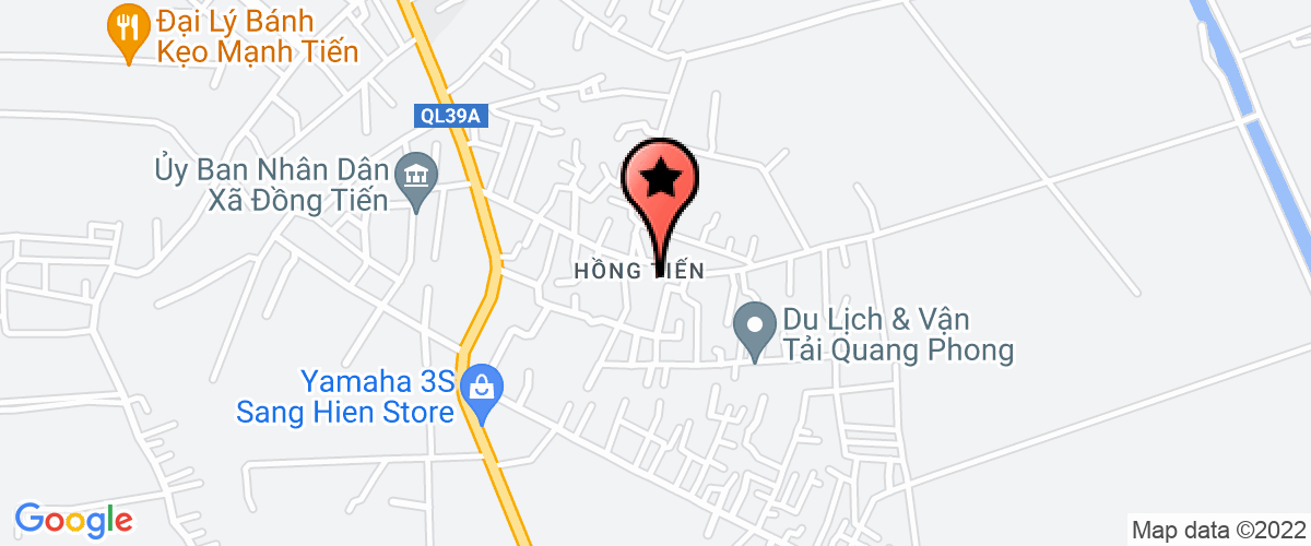 Map to Hoang Hung Phong Trading and Service Company Limited