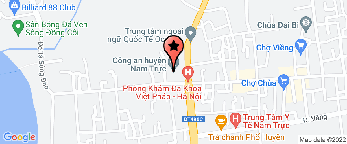 Bản đồ đến địa chỉ Hợp tác xã nước sinh hoạt xã Nam Tiến