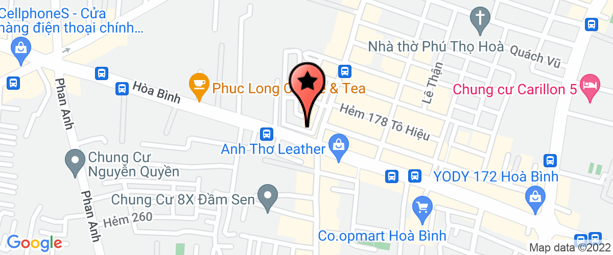 Bản đồ đến địa chỉ Công Ty TNHH Thương Mại Dịch Vụ Hamy Tech