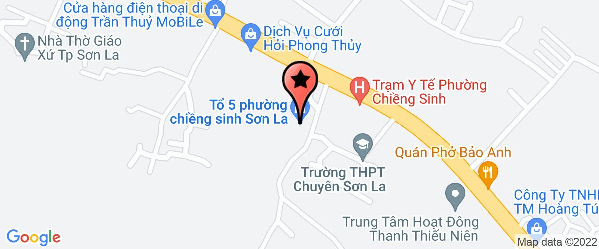 Map to Na Tien Limited Liability Company