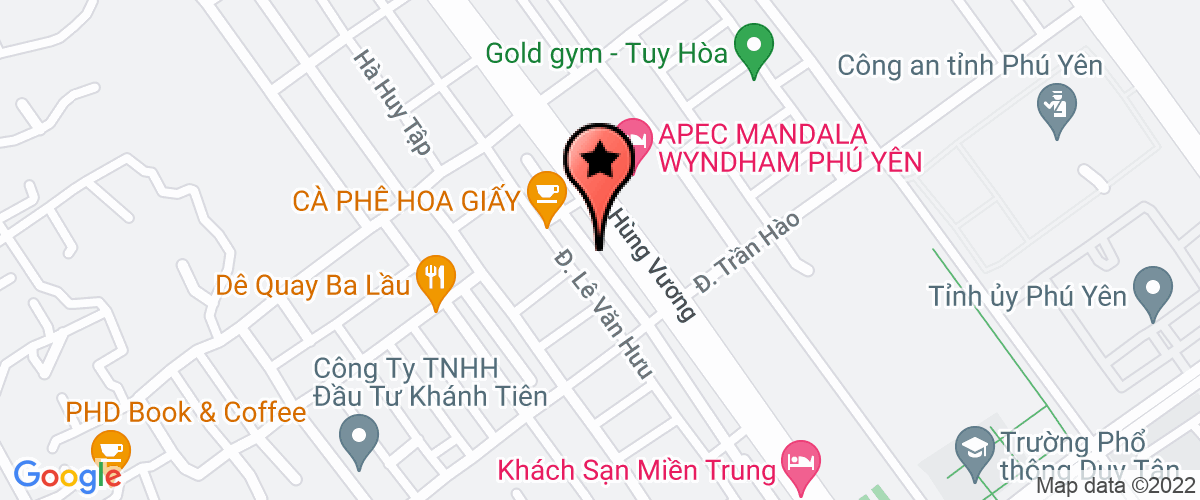Bản đồ đến địa chỉ Công Ty Cổ Phần Đầu Tư Investcom Phú Yên