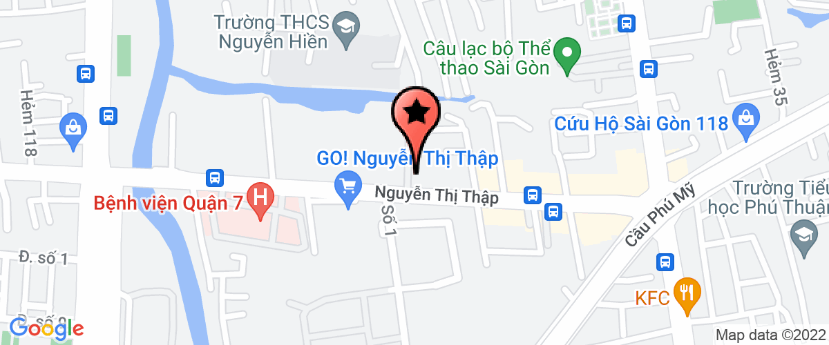 Map to Thien An Logistic Company Limited