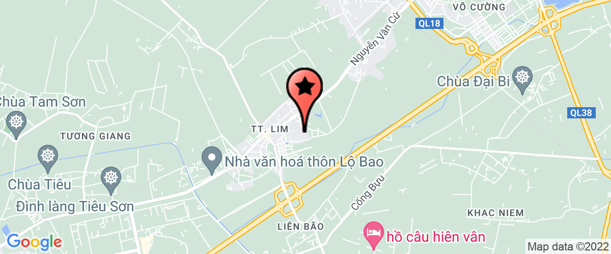 Bản đồ đến địa chỉ Bảo hiểm xã hội huyện Tiên Du