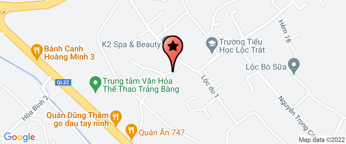Map to Ampac Packaging Vietnam Ltd