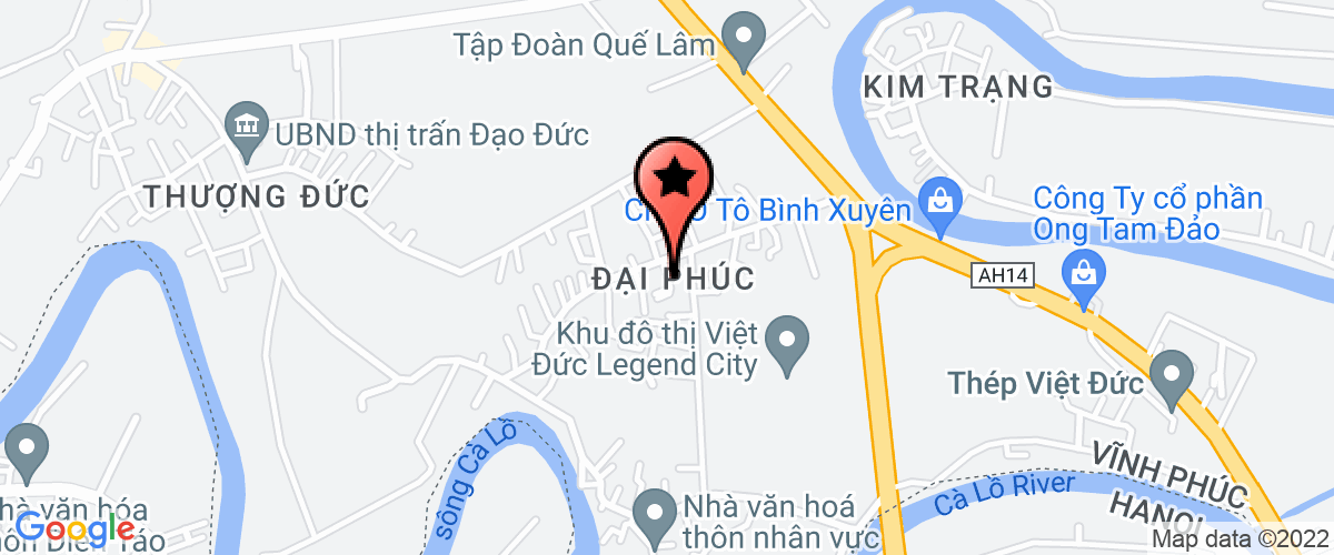 Map to Bao Hung Trading and Mechanics Company Limited