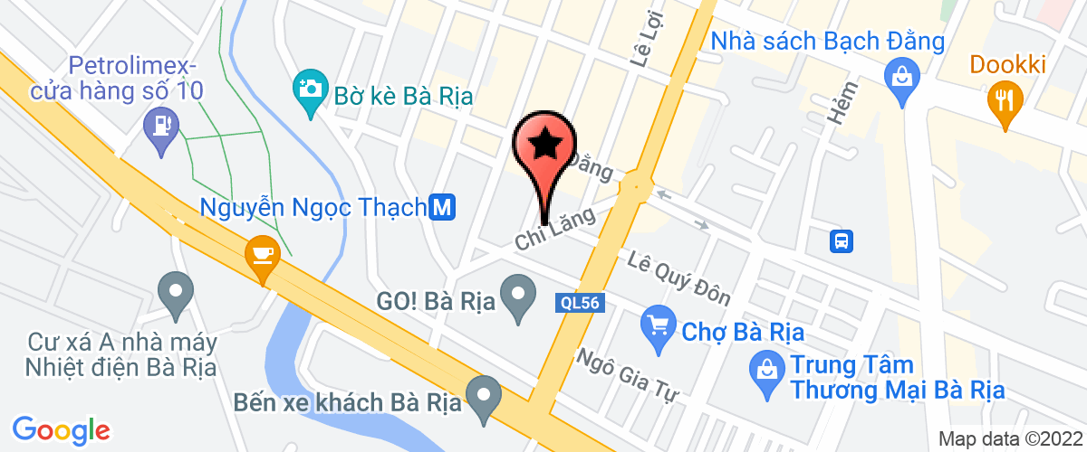 Bản đồ đến địa chỉ Công Ty Trách Nhiệm Hữu Hạn Gt68 Bà Rịa