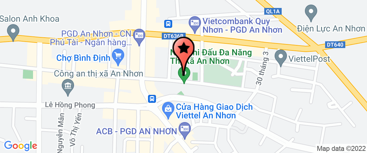 Bản đồ đến địa chỉ Công Ty TNHH Thương Mại Tổng Hợp Hiệp Thành