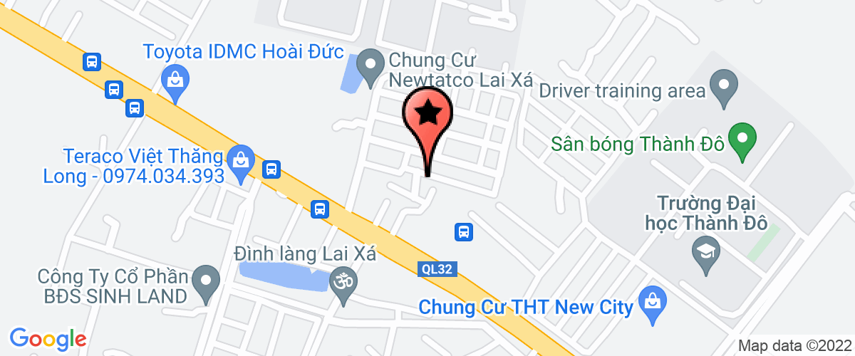Map to Thinh Phat International Cooperative Joint Stock Company