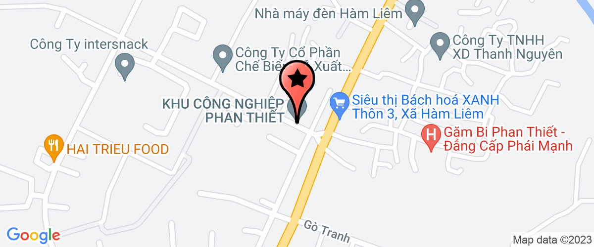 Bản đồ đến địa chỉ Công Ty CP Muối Và Xây Dựng Bình Thuận