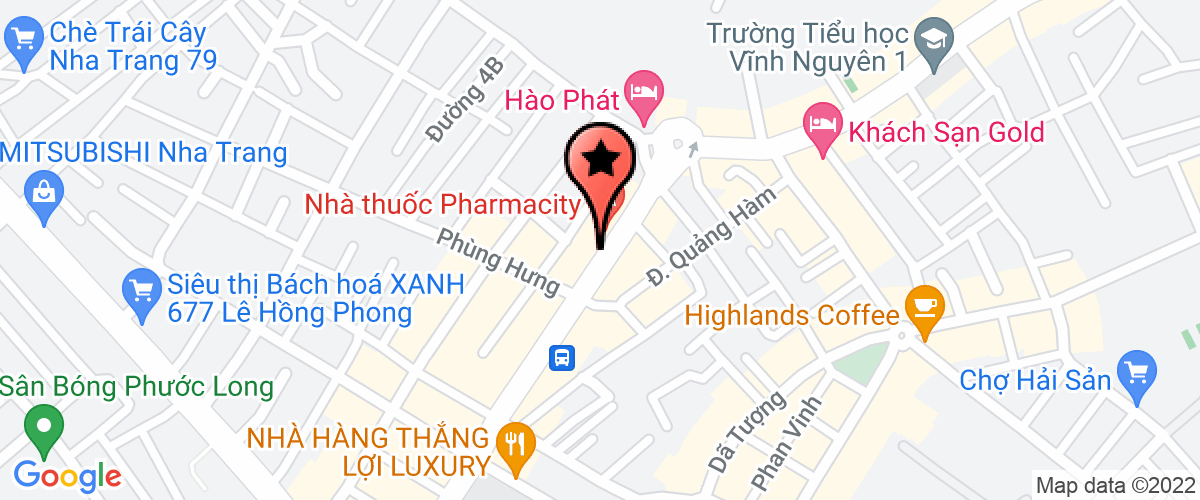 Bản đồ đến địa chỉ Công Ty TNHH Nam Quyền Nha Trang