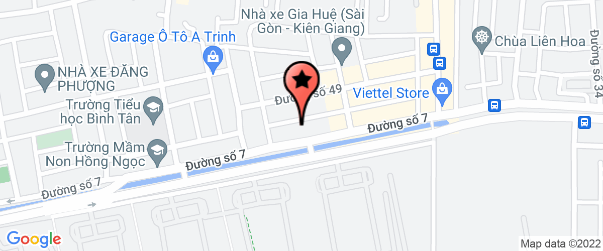 Bản đồ đến địa chỉ Công Ty TNHH Thương Mại Đầu Tư Xây Dựng Dương Minh