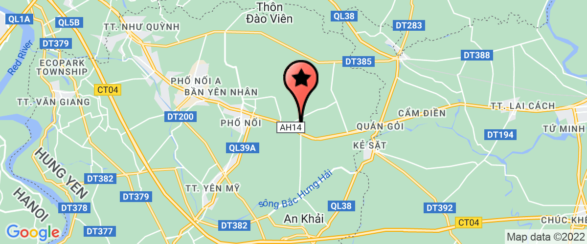 Bản đồ đến địa chỉ Công Ty TNHH Dainichi Việt Nam