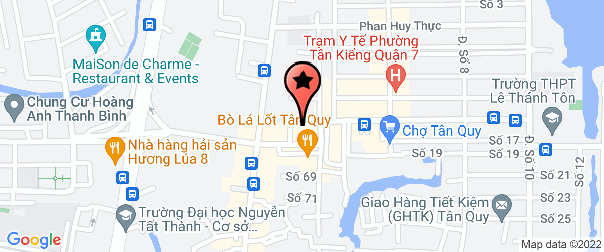 Bản đồ đến địa chỉ Công Ty TNHH Tổ Chức Sự Kiện Và Du Lịch Golf Việt
