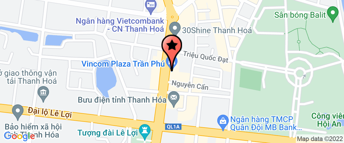 Bản đồ đến địa chỉ Ban Q lý dự án đầu tư xây dựng công trình cơ bản TP Thanh Hoá