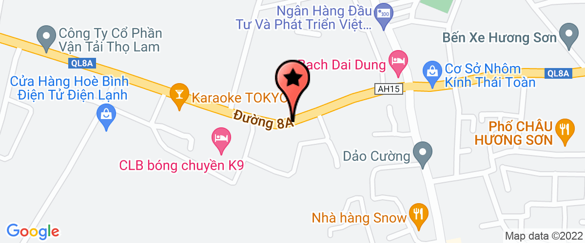 Bản đồ đến địa chỉ Công ty Cổ phần Thủy điện Hương Sơn