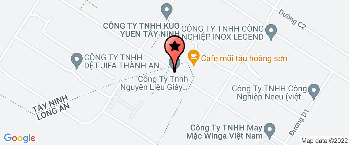 Bản đồ đến địa chỉ Công Ty TNHH Nguyên Liệu Giày Pinxiang Việt Nam