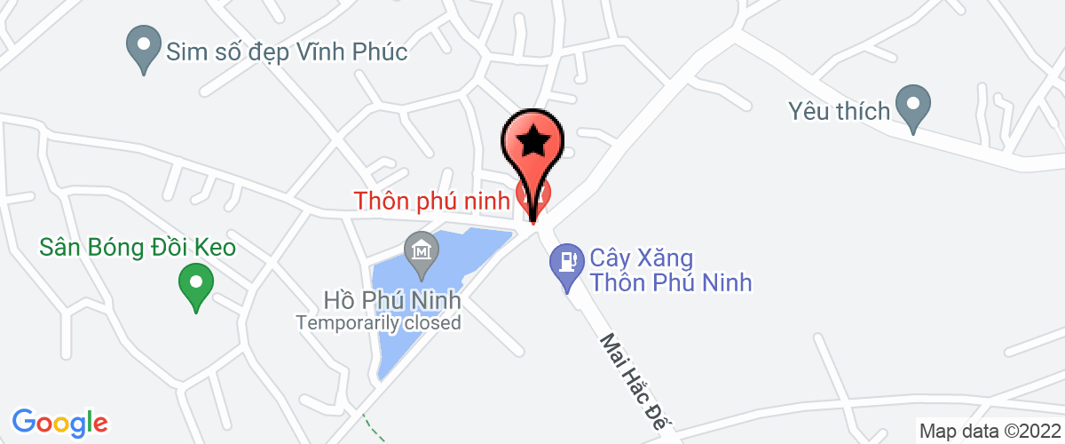 Bản đồ đến địa chỉ Công Ty TNHH Xây Dựng Hải Anh Vĩnh Phúc
