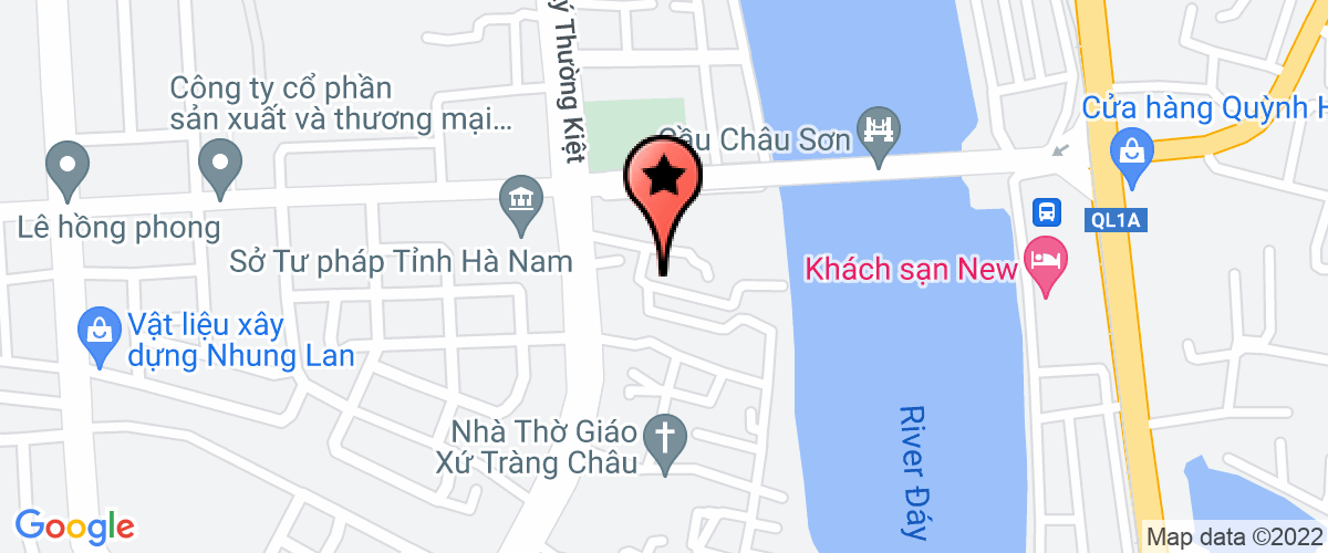 Map to Dai Thanh Phat Production and Trading Company