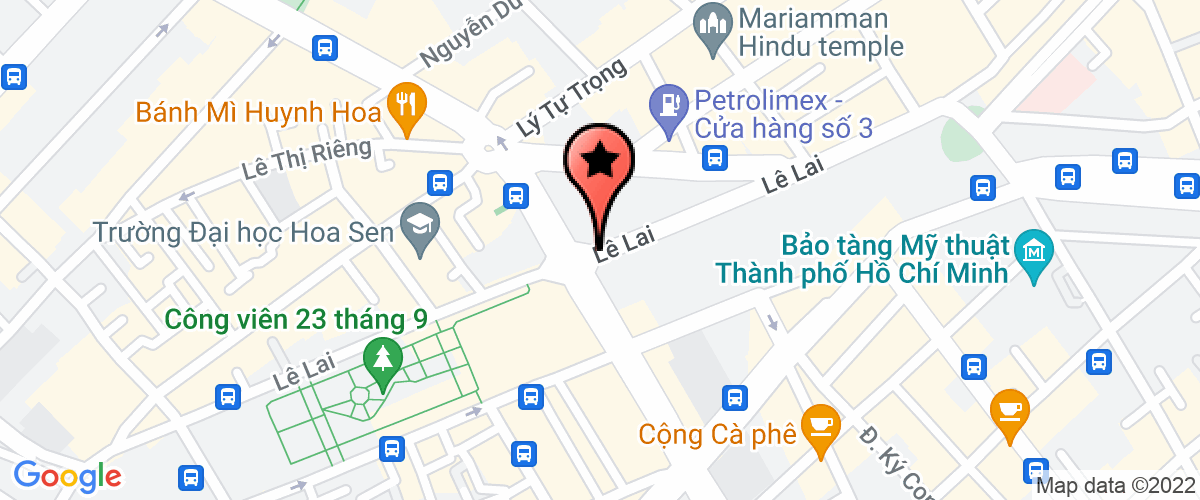 Bản đồ đến địa chỉ Công Ty TNHH Trion