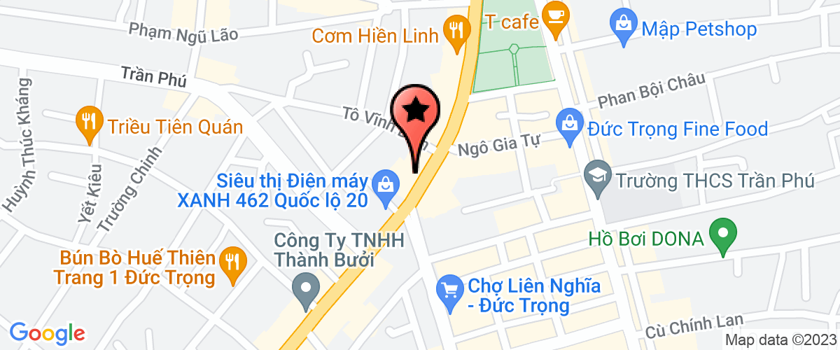 Bản đồ đến địa chỉ Công Ty TNHH Vận Tải - Xây Dựng Vĩnh Toàn