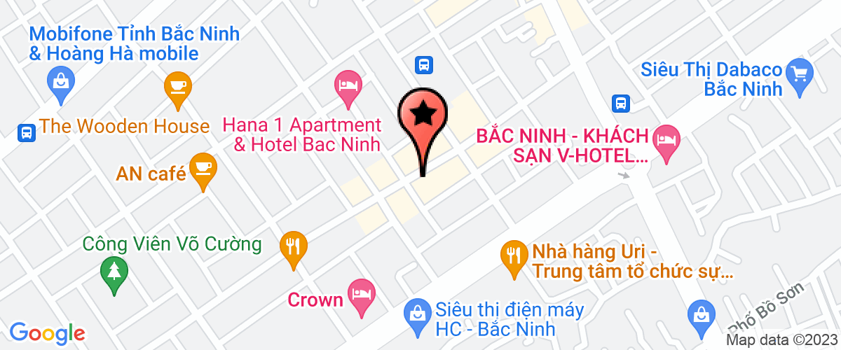 Bản đồ đến địa chỉ Công Ty Thương Mại Và Du Lịch Thanh Niên - (Tnhh).
