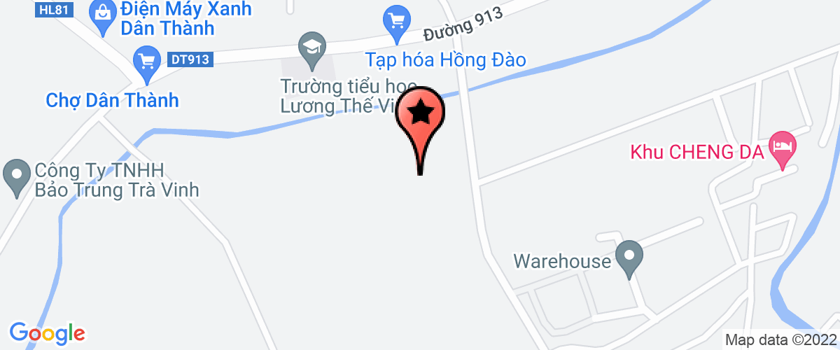 Bản đồ đến địa chỉ Công Ty TNHH MTV Dương Thanh Trúc