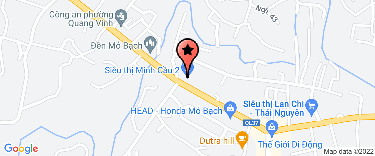 Map to Minh Cau Trading and Service Joint Stock Company