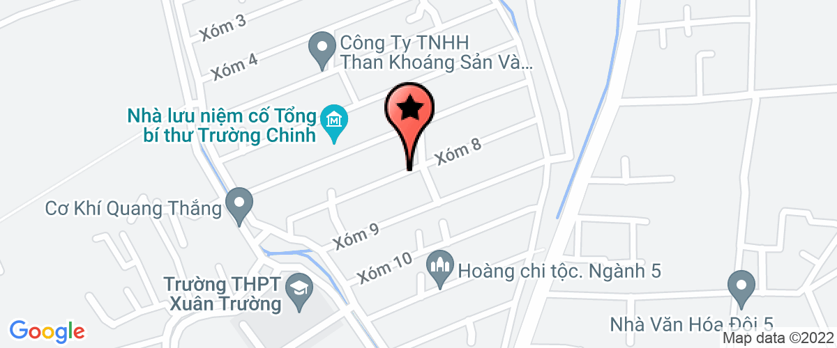 Map to Xuan Truong 2 Joint Stock Company