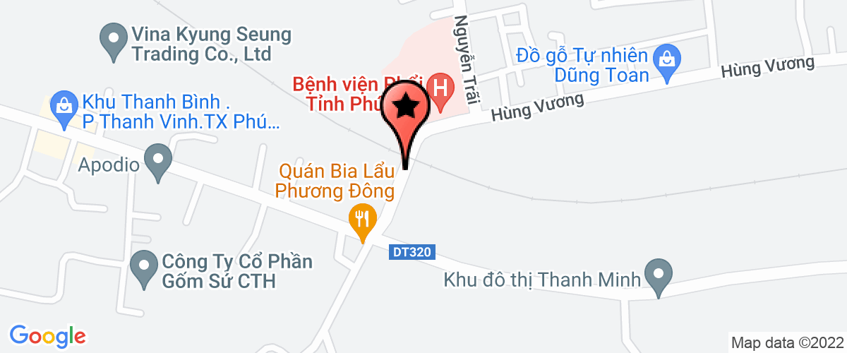 Map to Hung Bach Technology Services and Trading Joint Stock Company