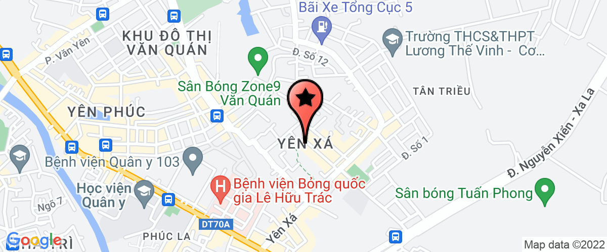 Bản đồ đến địa chỉ Công Ty TNHH Gas C2l Hà Nội